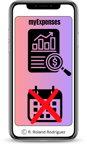 myExpenses+ Tracker "Discontinued Pending Upgrade"